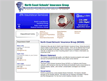 Tablet Screenshot of ncsig.org
